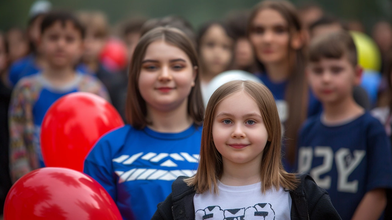 Дети участников СВО из Алтая поздравили сверстников из ЛНР с Днём защиты детей
